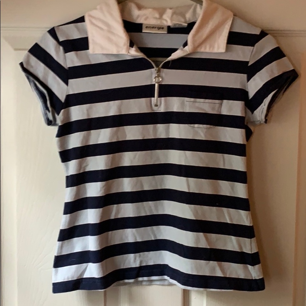 Large zipper polo